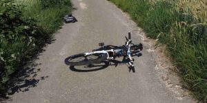 wypadek rowerzysty